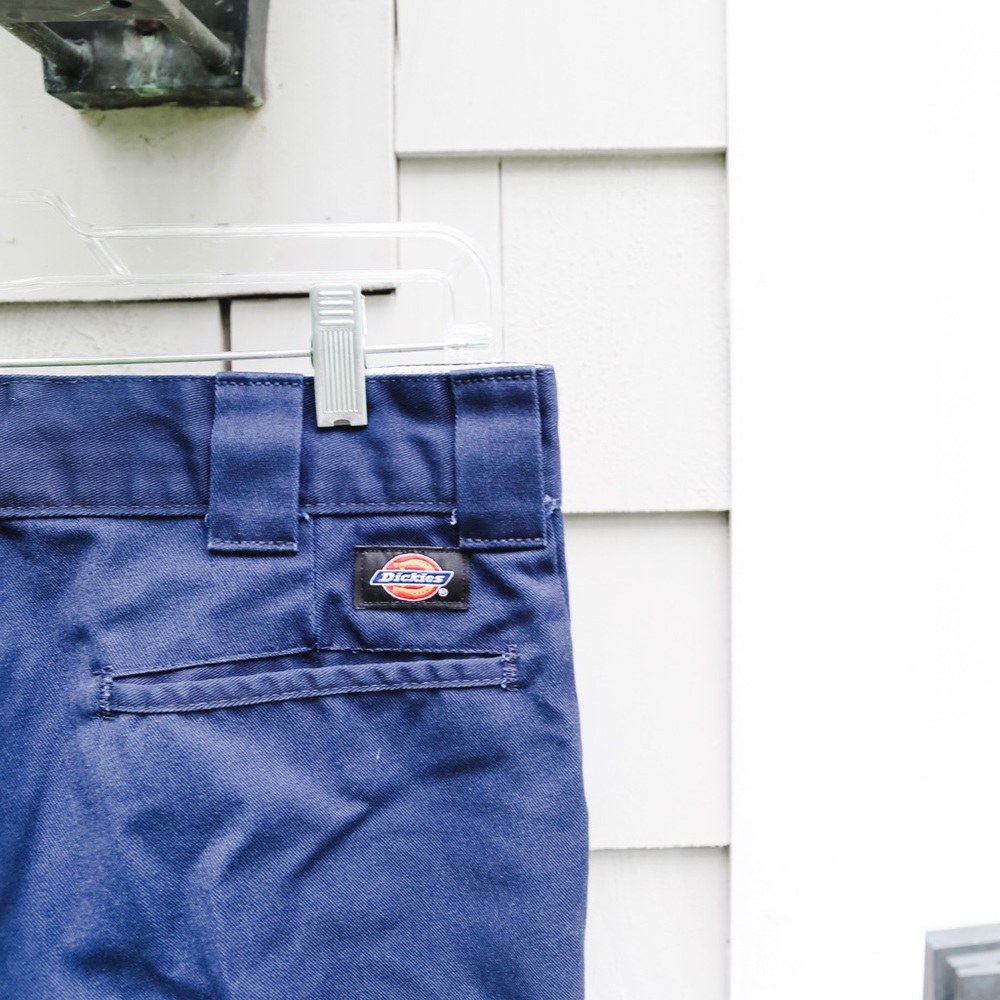 Dickies navy blue work pants.